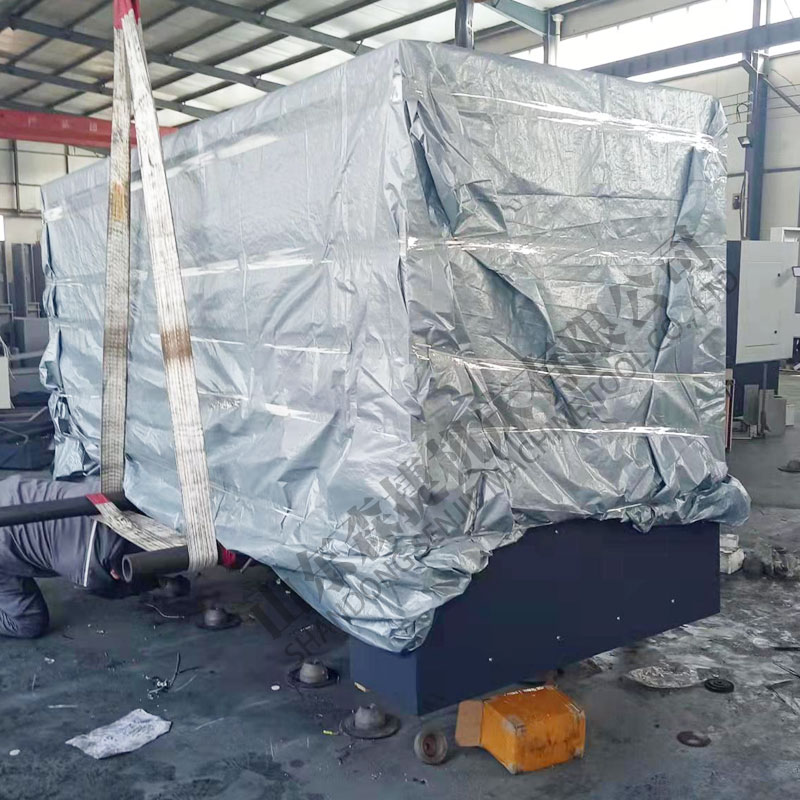 淮北客户定制的立式深孔钻床已做好发货